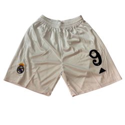 Kylain Mbappe Real Madrid Soccer Shorts Home 24/25 Size Men SMALL MEDIUM XL 2XL