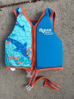 Aqua Swim and School Shark Life Vest