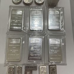 Silver bullion for sale