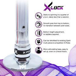 XPERT PRO XPole, Chrome, 45 mm