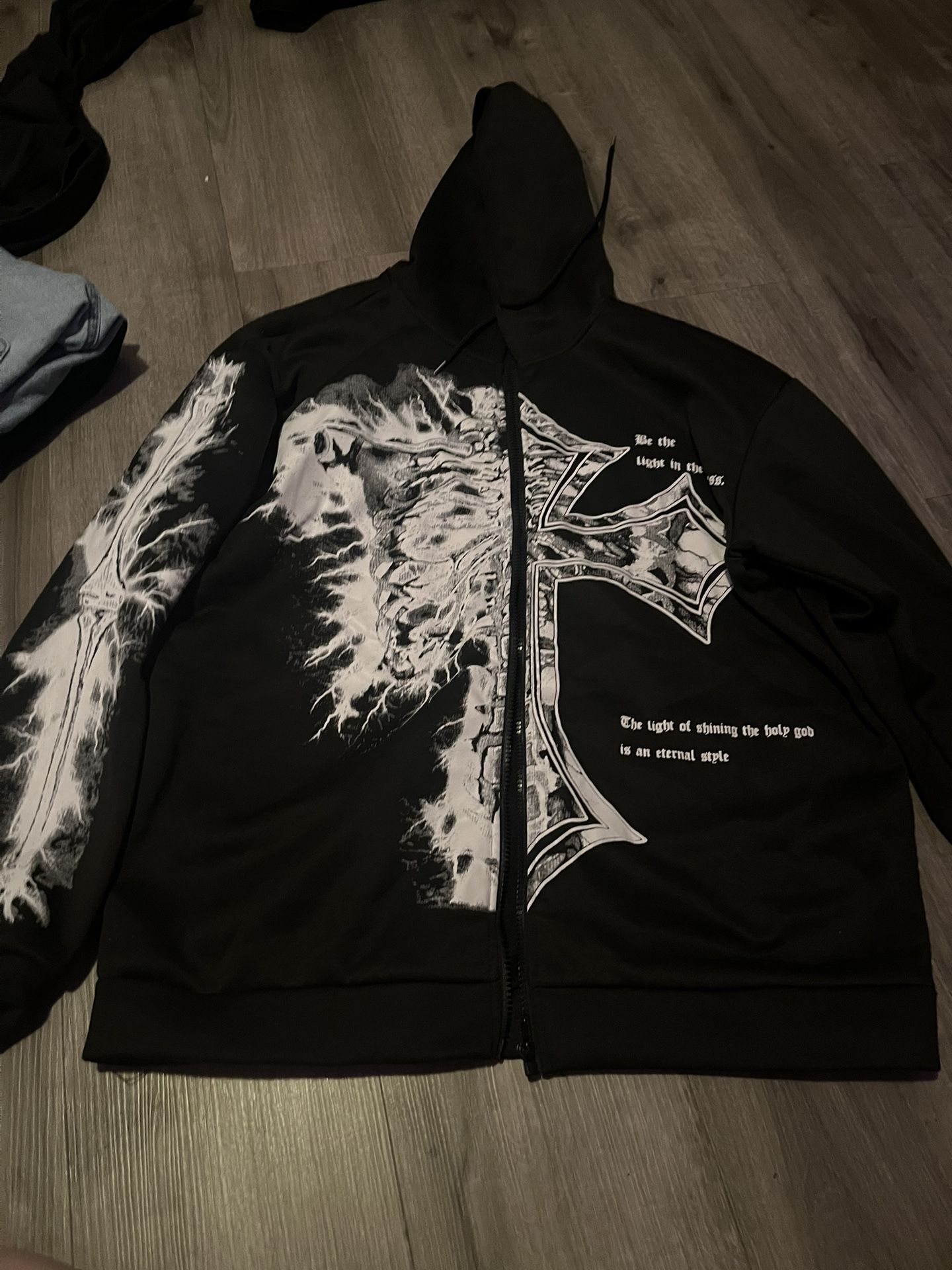 Skeleton And Cross Jacket 