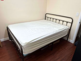 Queen Mattress & Bedframe