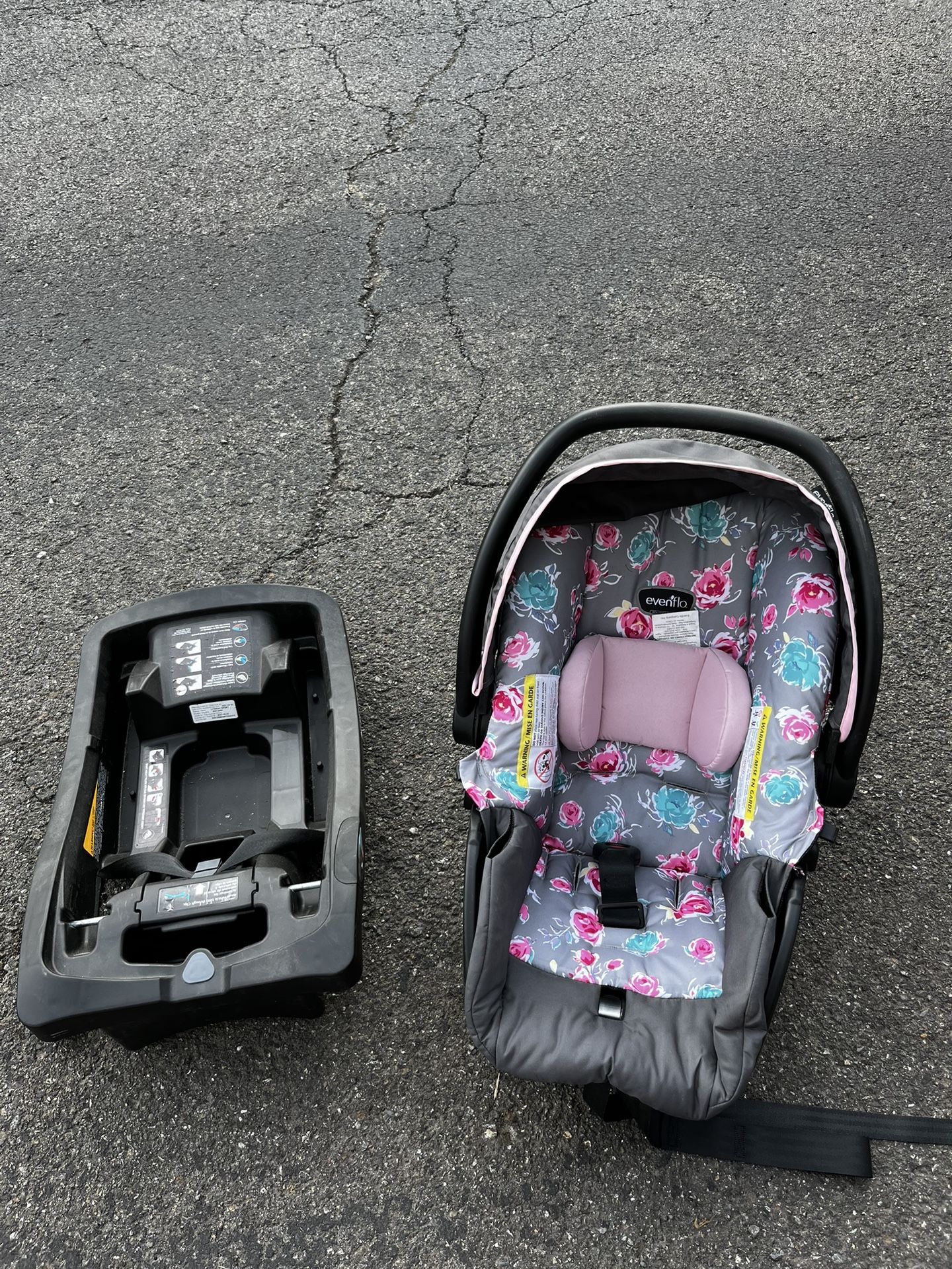 Brand New Newborn Baby Girl Car seat