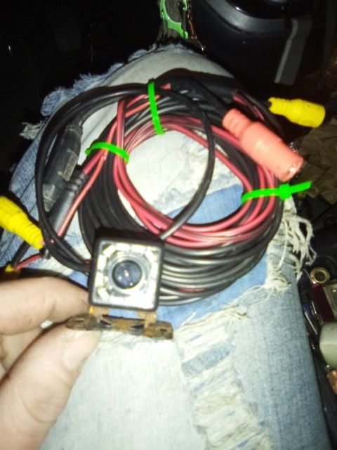 Back Up Camera With 20ft Of Aux Cable Wire Kit 