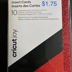 Cricket joy, insert cards