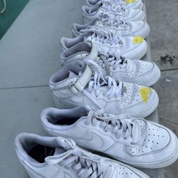 6 Pares De Tenis Nike 4 AF1 2 Air