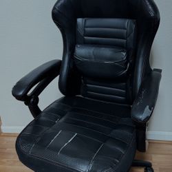 Killabee Gaming Chair w/ Footrest – Reclining Ergonomic Office Chair