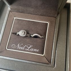 Engagement Ring, And Wedding Band