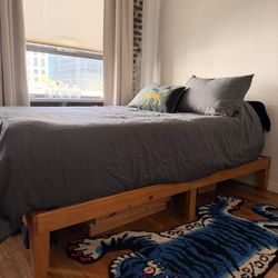 Solid Wood Bed Frame 