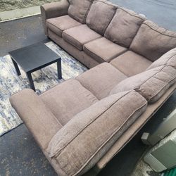 Brown Sectional Couch 💎 Delivery Available 