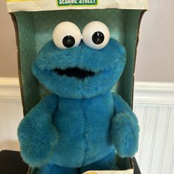 Vintage Tyco Tickle Me Cookie Monster 1997