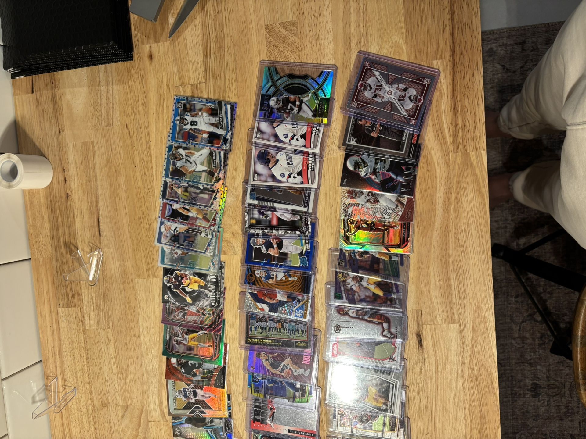 Football, Baseball, and Basketball Cards - Lot Of 50