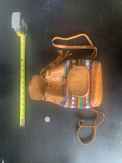 Hand Made Real Leather & Sewed Bag