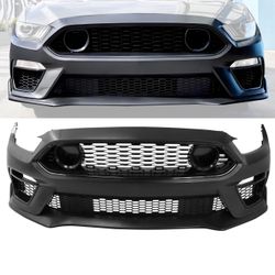 Fits 15-17 Ford Mustang EcoBoost GT Front Bumper Cover Mach 1 Style Conversion