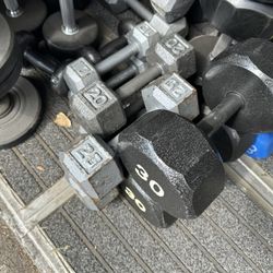 Hex Dumbbell Pairs