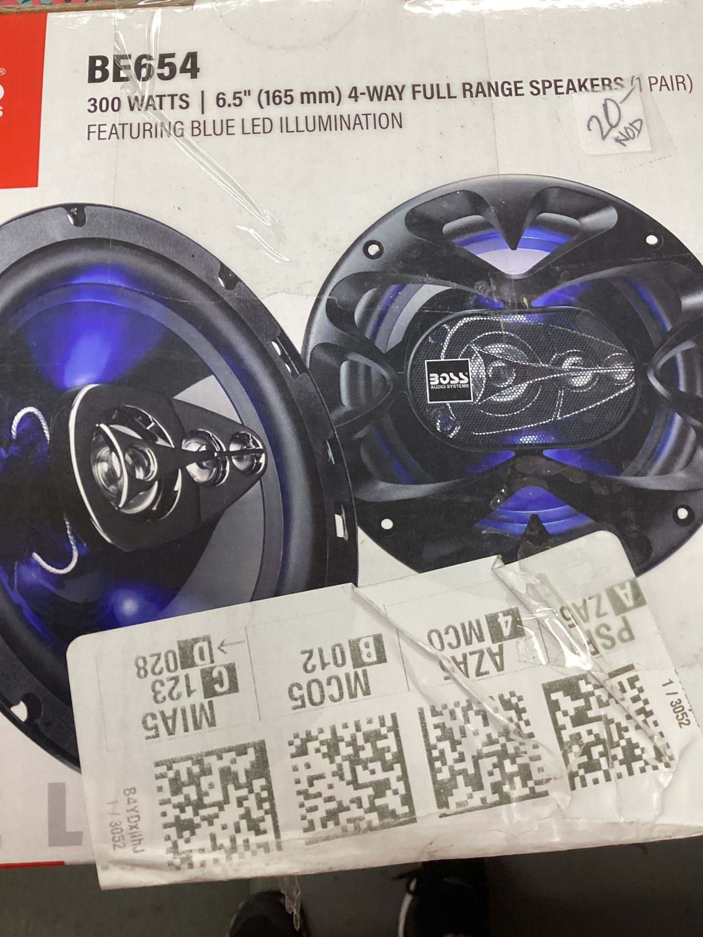 BE654 BOSS Audio Systems Speakers (Car Door Speakers)