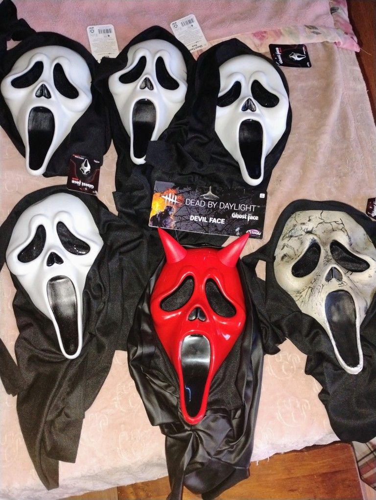 Halloween Scream Ghostface Masks