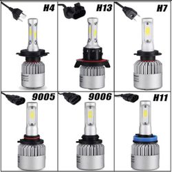 LED Bulbs for Headlights and Fog Lights Brand New in Box H4 H11 H7 9006 9005 H13