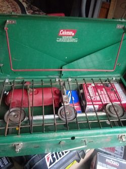 Coleman camping stove