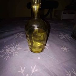 Amber Wheaton Glass Bottle
