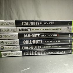 Xbox 360 Call Of Duty Games