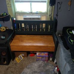 Indoor/Outdoor Bench With Storage 