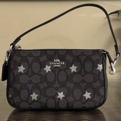 Coach Nolita 19 In Signature Jacquard With Star Embroidery