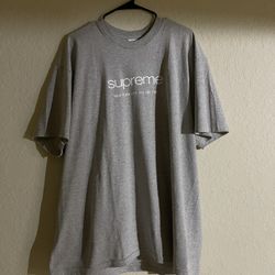 Supreme Shop Logo Tee Size XL