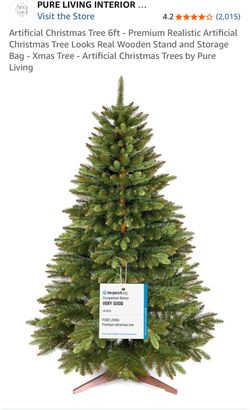 6 ft Artificial Christmas Tree