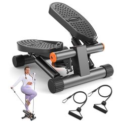 Mini Stair Stepper with Resistance Bands