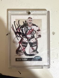 Martin Brodeur Signed Card 93-94