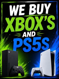 Xbox Seires X And S and Ps5s