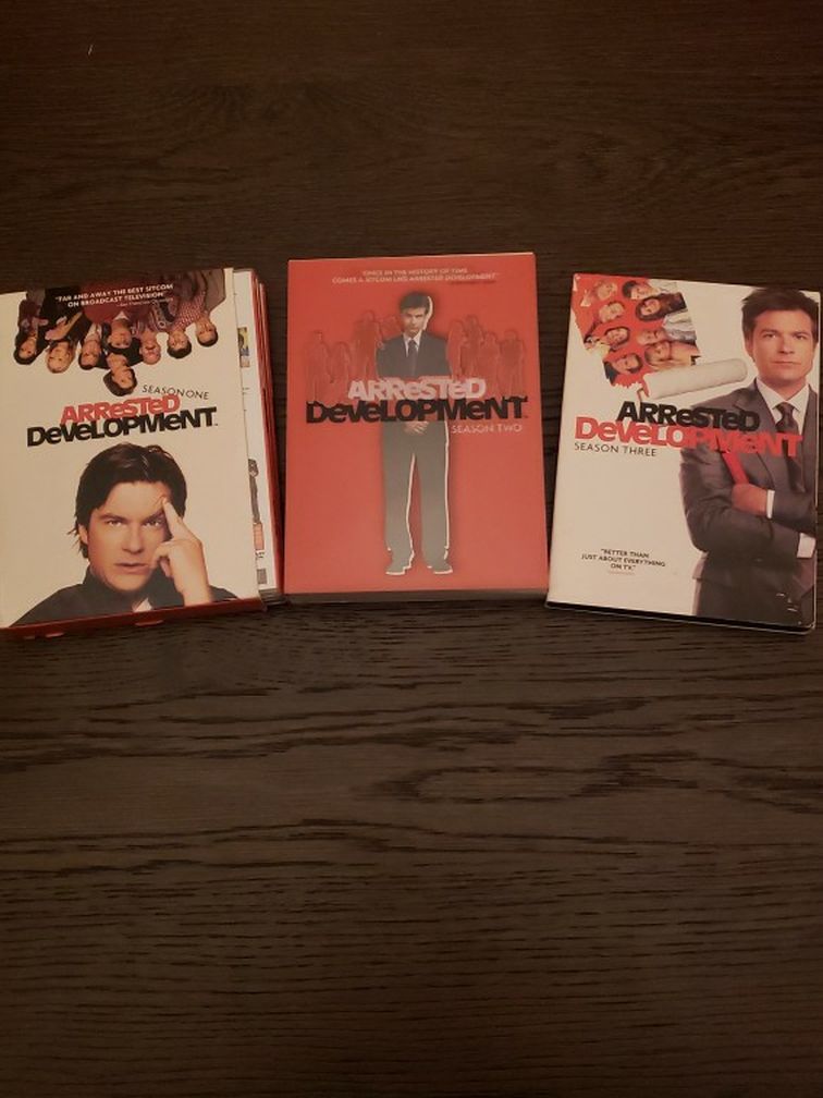 Arrested Development Seasons 1, 2 & 3 DVD Series