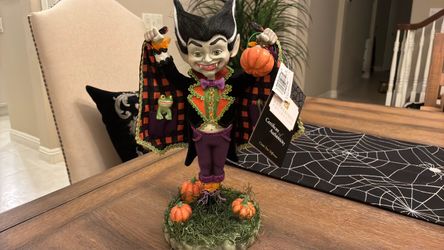 Katherine's Collection Halloween Vlad Vampire Figurine NWT