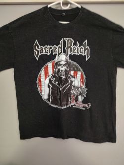 Sacred Reich Band Graphic T-Shirt
