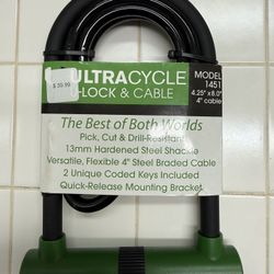 UltraCylce U-Lock & Cable