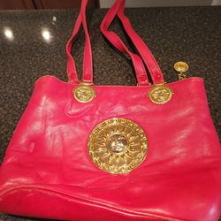 Leather handbag