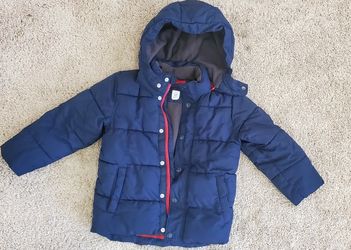 Toddler Boy Used Navy Jacket 5T