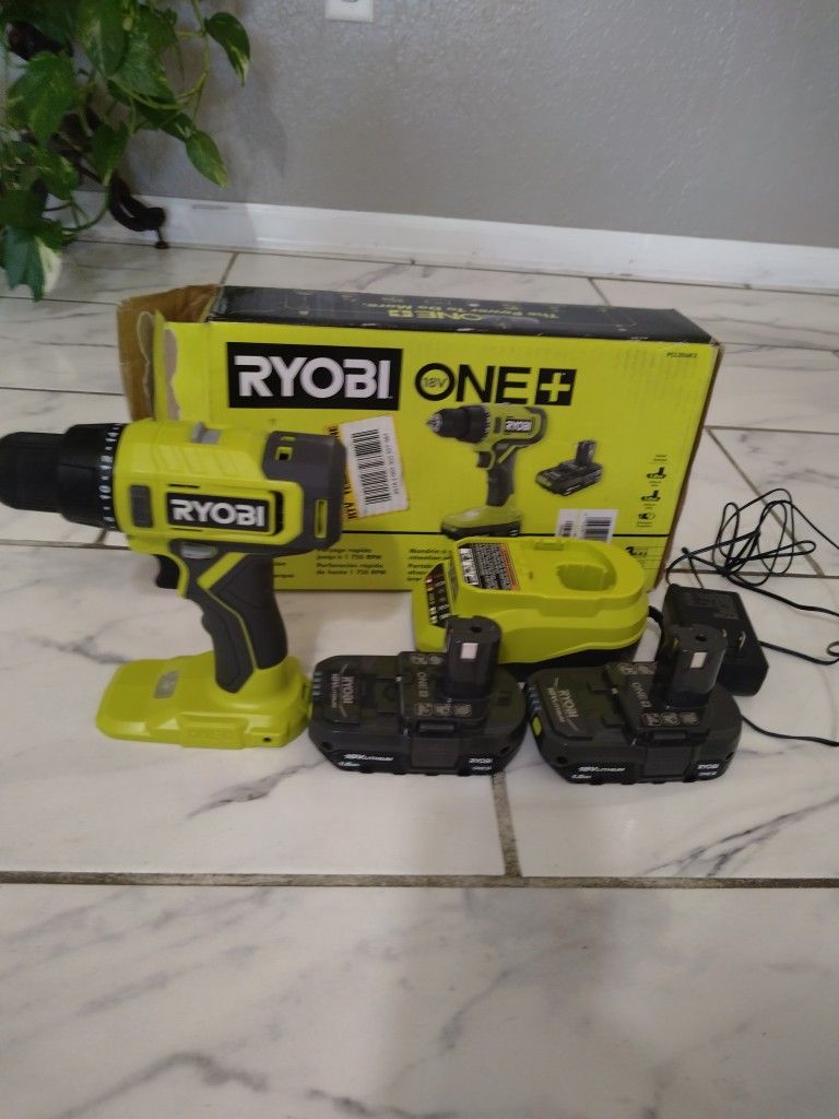 Ryobi 18v 1/2" Drill Kit,New Products : American Fashion Style Bags On Sale