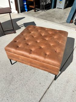 Brinna Upholstered Lift Top Storage Ottoman