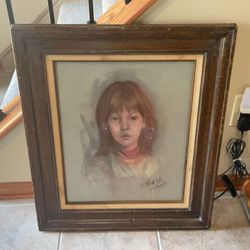 Portrait of a little girl