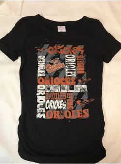 MLB Orioles Baltimore T-Shirt Size Junior Medium