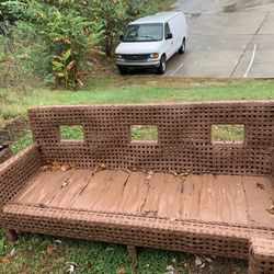 Wicker Sofa
