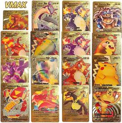 ultra rare 55 pcs gold pokemon cards pack V-Series Golden Ultra Rare 55 PCS Gold