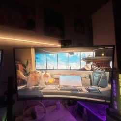Curved 240hz ACER Monitor 1080p