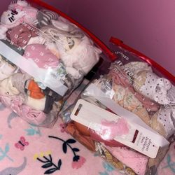 Baby Girl Socks , Headbands, Beanies