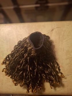 Wig ponytail