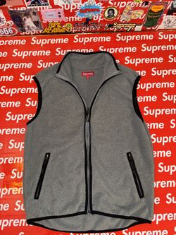 Supreme F/W 16 Polartec Fleece Vest -Medium 