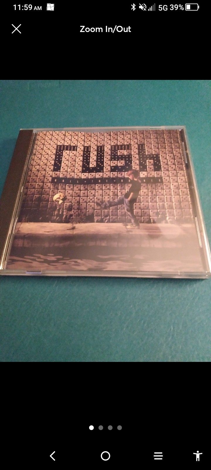 RUSH-"ROLL THE BONES" CD