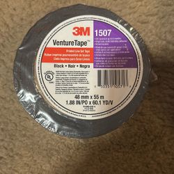 3m Venture Tape 1507 Black $5.00 A Roll
